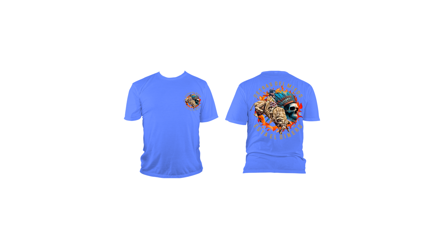 DETRAS DEL MIEDO ESTA EL DINERO -T-SHIRT