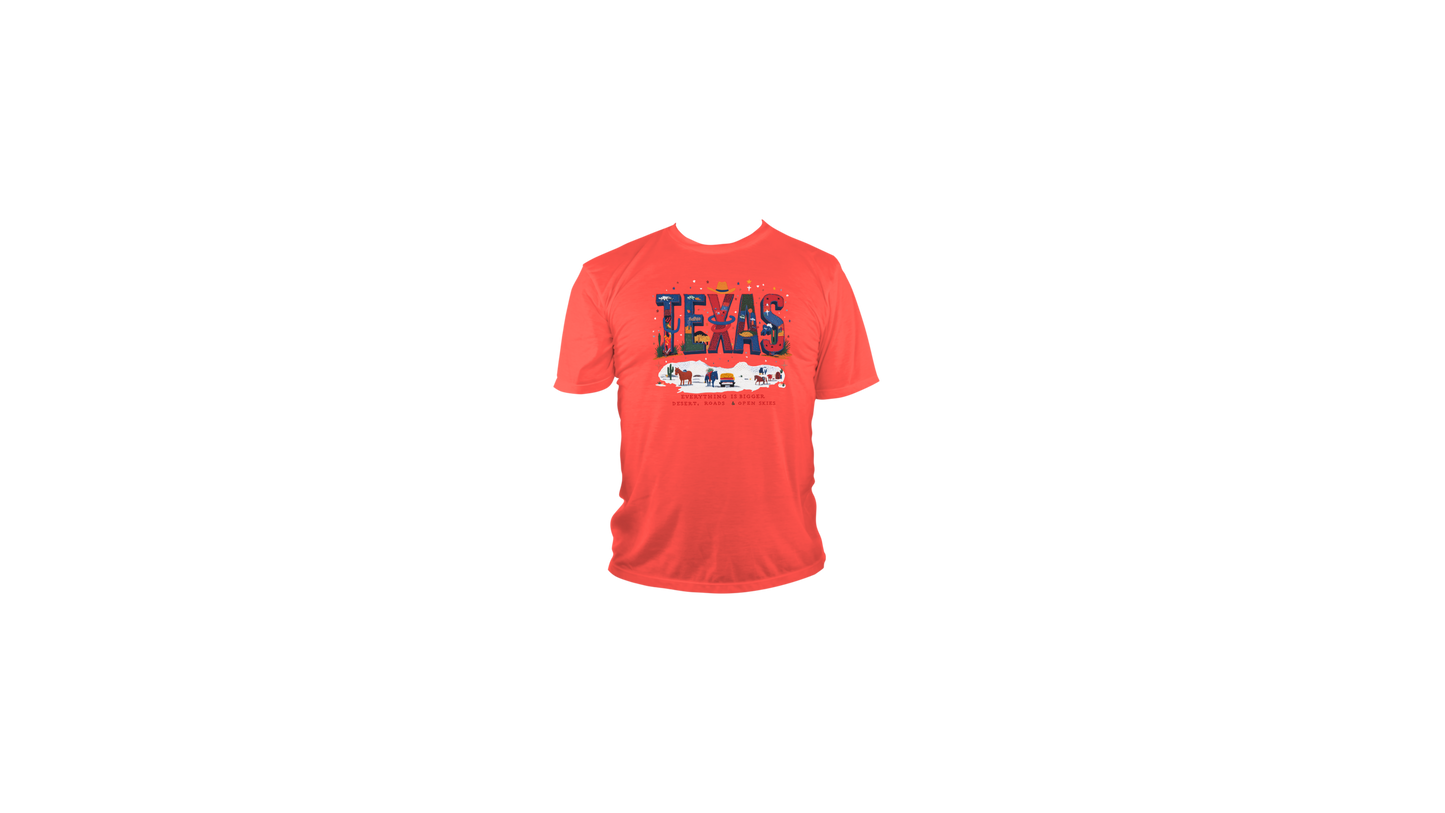TEXAS WESTERN DESERT T-SHIRT